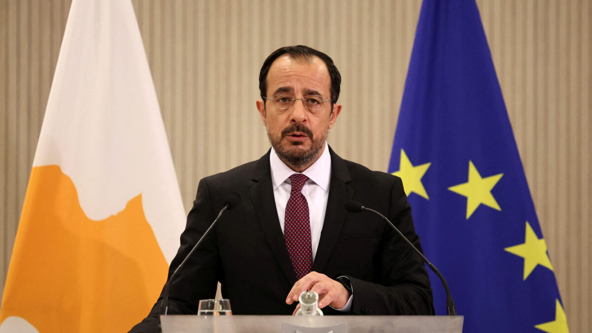 Ο πρόεδρος της Κυπριακής Δημοκρατίας, Νίκος Χριστοδουλίδης