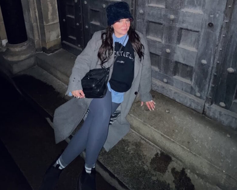 Η Δανάη Μπάρκα ταξίδεψε στη στολισμένη Στοκχόλμη 2 εβδομάδες πριν από τα Χριστούγεννα