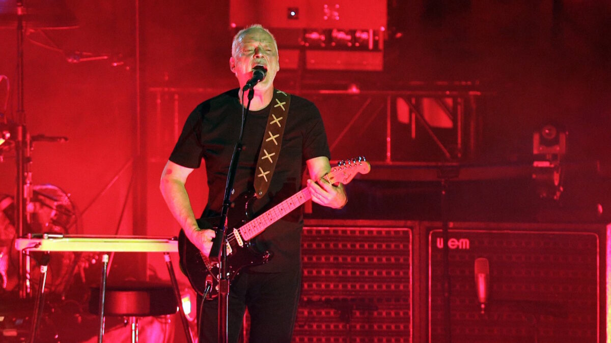 Ο Ντέιβιντ Γκίλμουρ των Pink Floyd