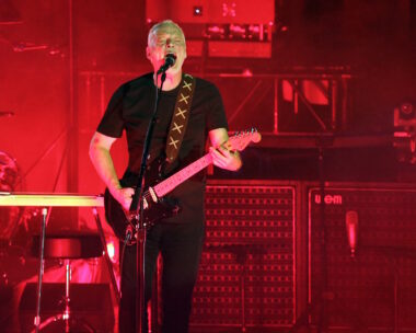 Ο Ντέιβιντ Γκίλμουρ των Pink Floyd