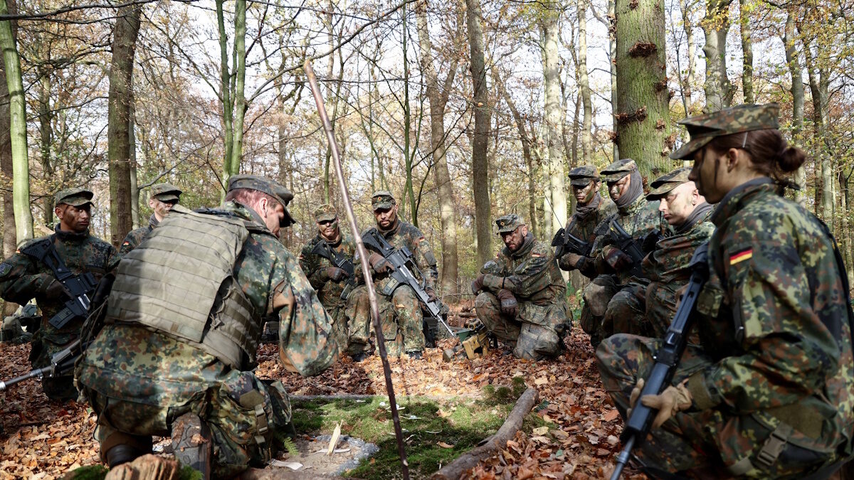 Γερμανικός στρατός σε εκπαίδευση