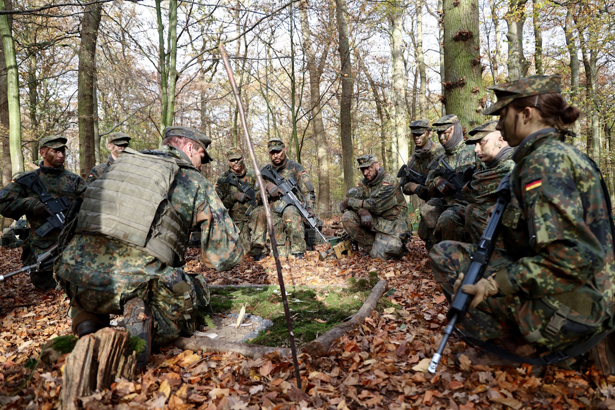 Γερμανικός στρατός σε εκπαίδευση