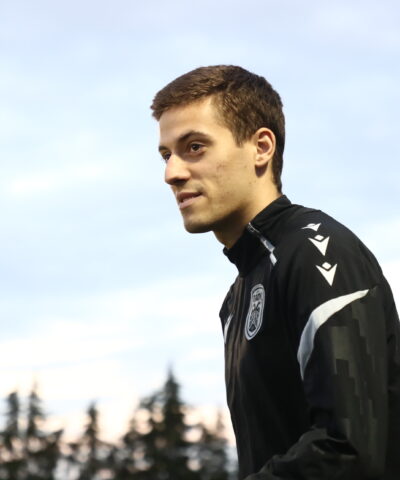 Ο Κωνσταντέλιας σε προπόνηση του ΠΑΟΚ (ΝΑΣΟΣ ΣΙΜΟΠΟΥΛΟΣ