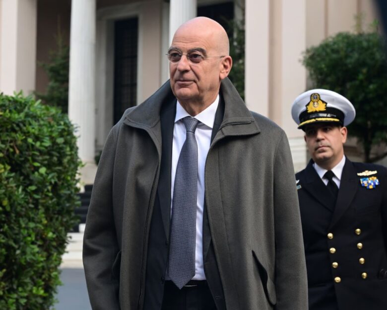 Ο Νίκος Δένδιας μετά τη συνεδρίαση του ΚΥΣΕΑ