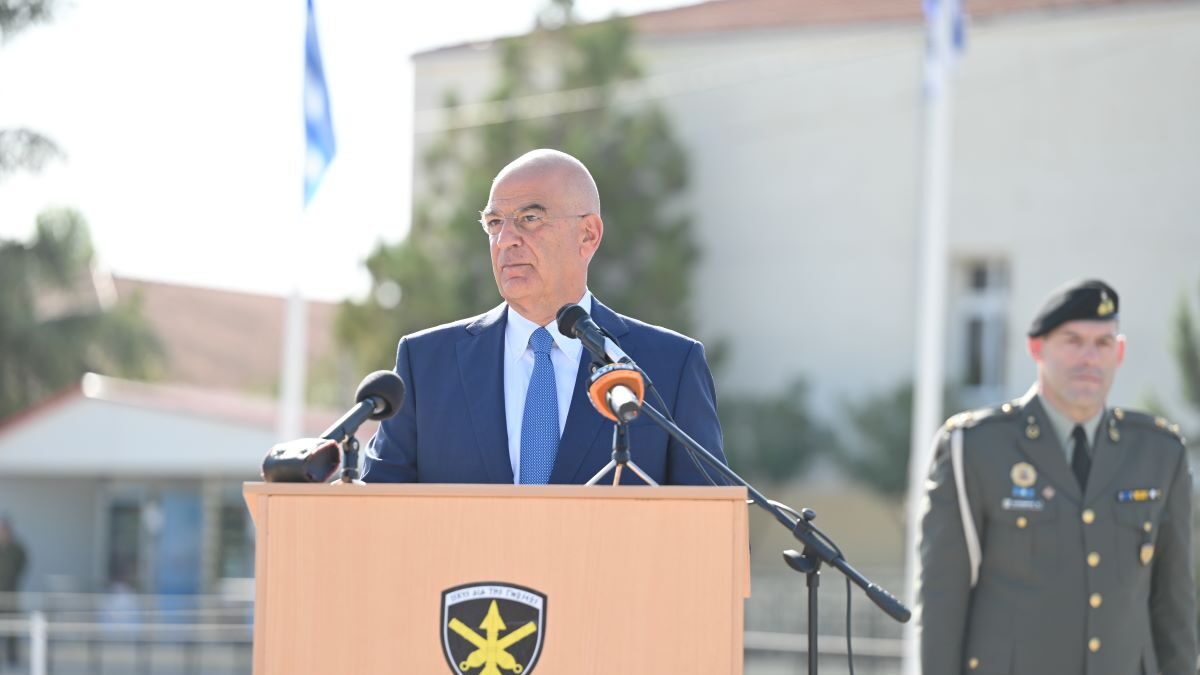 Ο υπουργός Εθνικής Άμυνας Νίκος Δένδιας