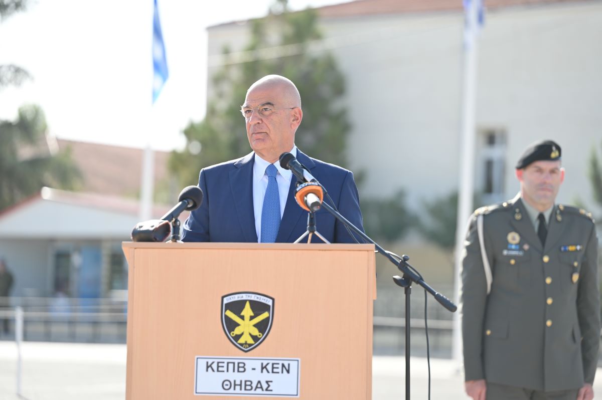 Ο υπουργός Εθνικής Άμυνας Νίκος Δένδιας