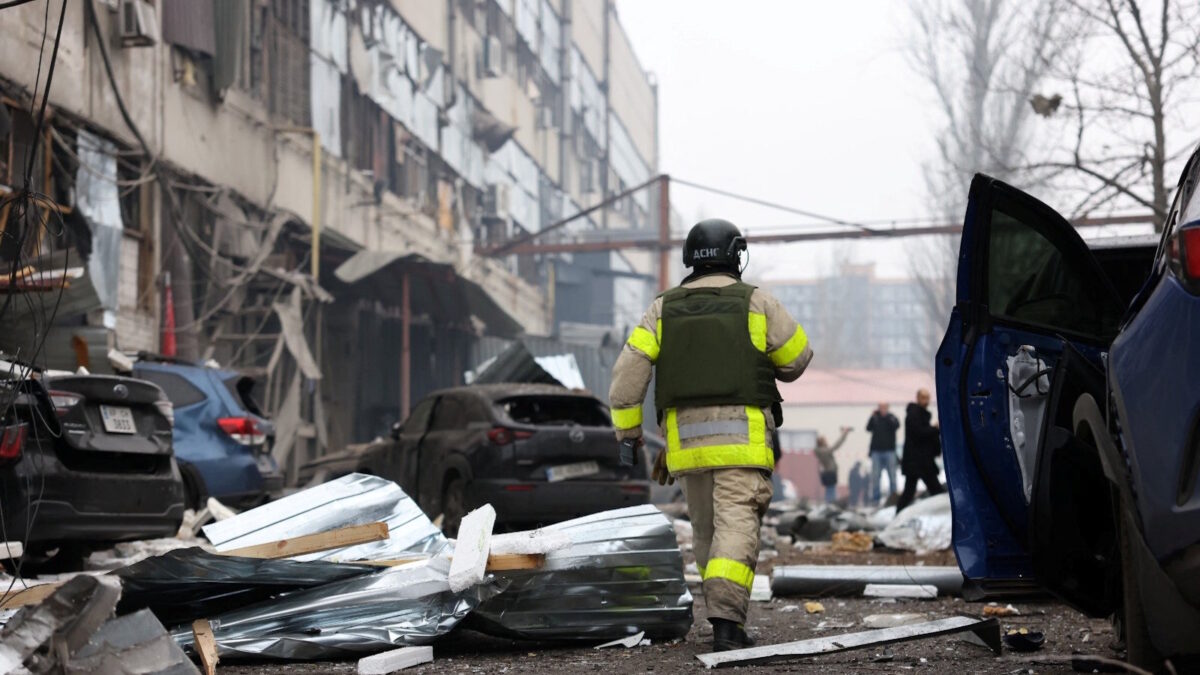Διασώστες στη Ντνίπρο