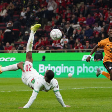 Ο Αγιούμπ Ελ Κααμπί σκοράρει στο Ζάμπια - Μαρόκο