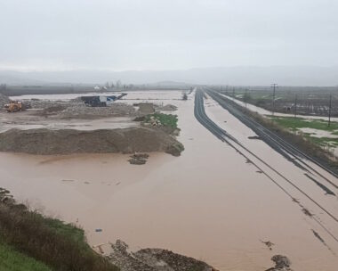 Ο φουσκωμένος ποταμός Ενιπέας