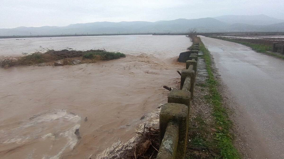 Ο φουσκωμένος ποταμός Ενιπέας