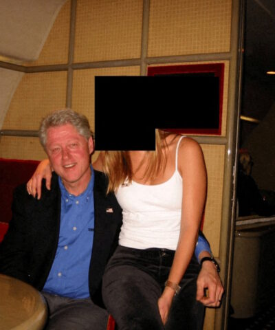 Κλίντον με μια νεαρή γυναίκα στην έπαυλη του Τζέφρι Έπσταϊν