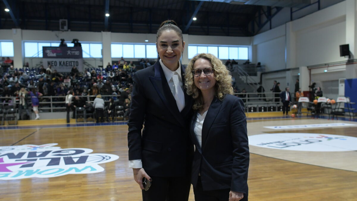 Η Σελέν Ερντέμ με τη Φρόσω Δρακάκη (ΛΕΩΝΙΔΑΣ ΜΠΑΚΟΛΑΣ