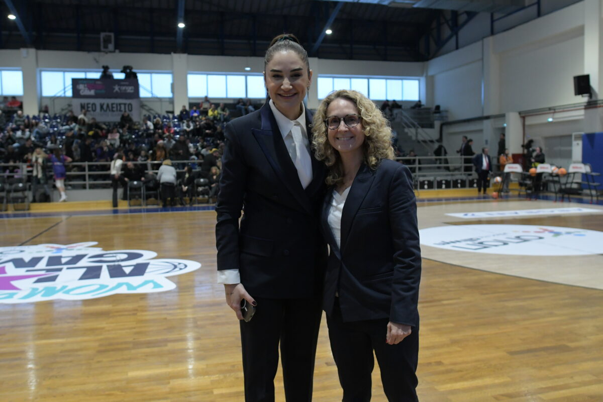 Η Σελέν Ερντέμ με τη Φρόσω Δρακάκη (ΛΕΩΝΙΔΑΣ ΜΠΑΚΟΛΑΣ