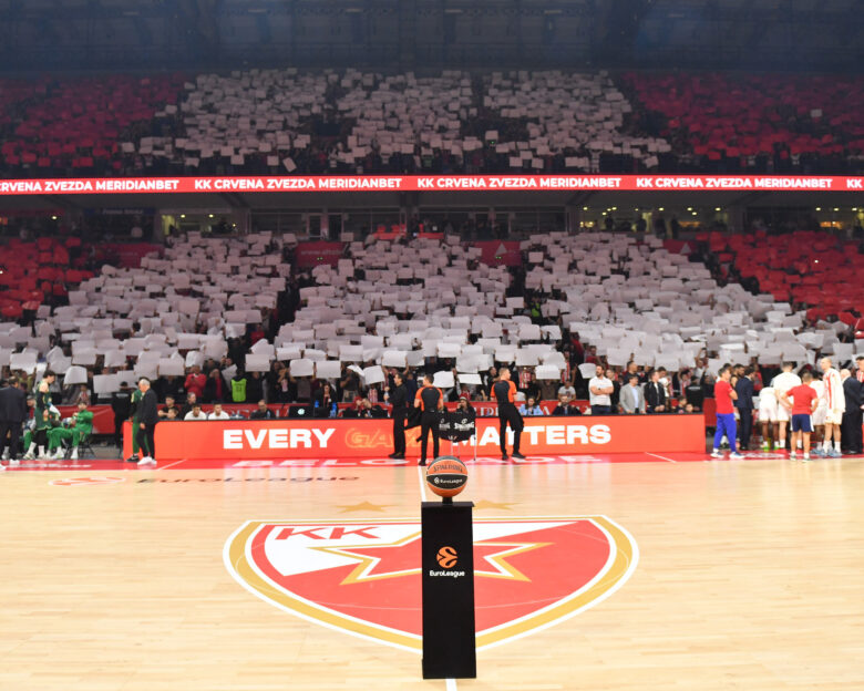 Ερυθρός Αστέρας: Πρόστιμο και μερικό κλείσιμο έδρας με αναστολή στους ερυθρόλευκους από τη Euroleague
