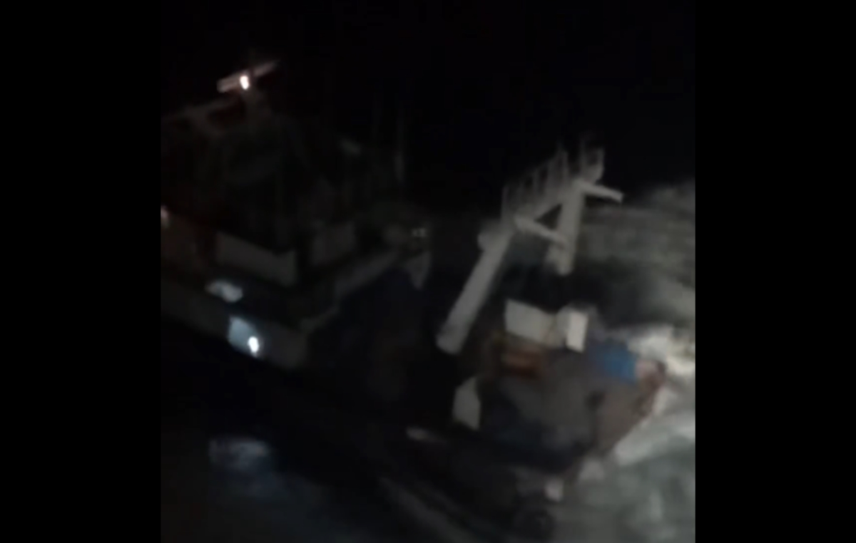 Βίντεο από το ρεσάλτο του Γαλλικού Πολεμικού Ναυτικού στο πλοίο του «Έλληνα Εσκομπάρ»