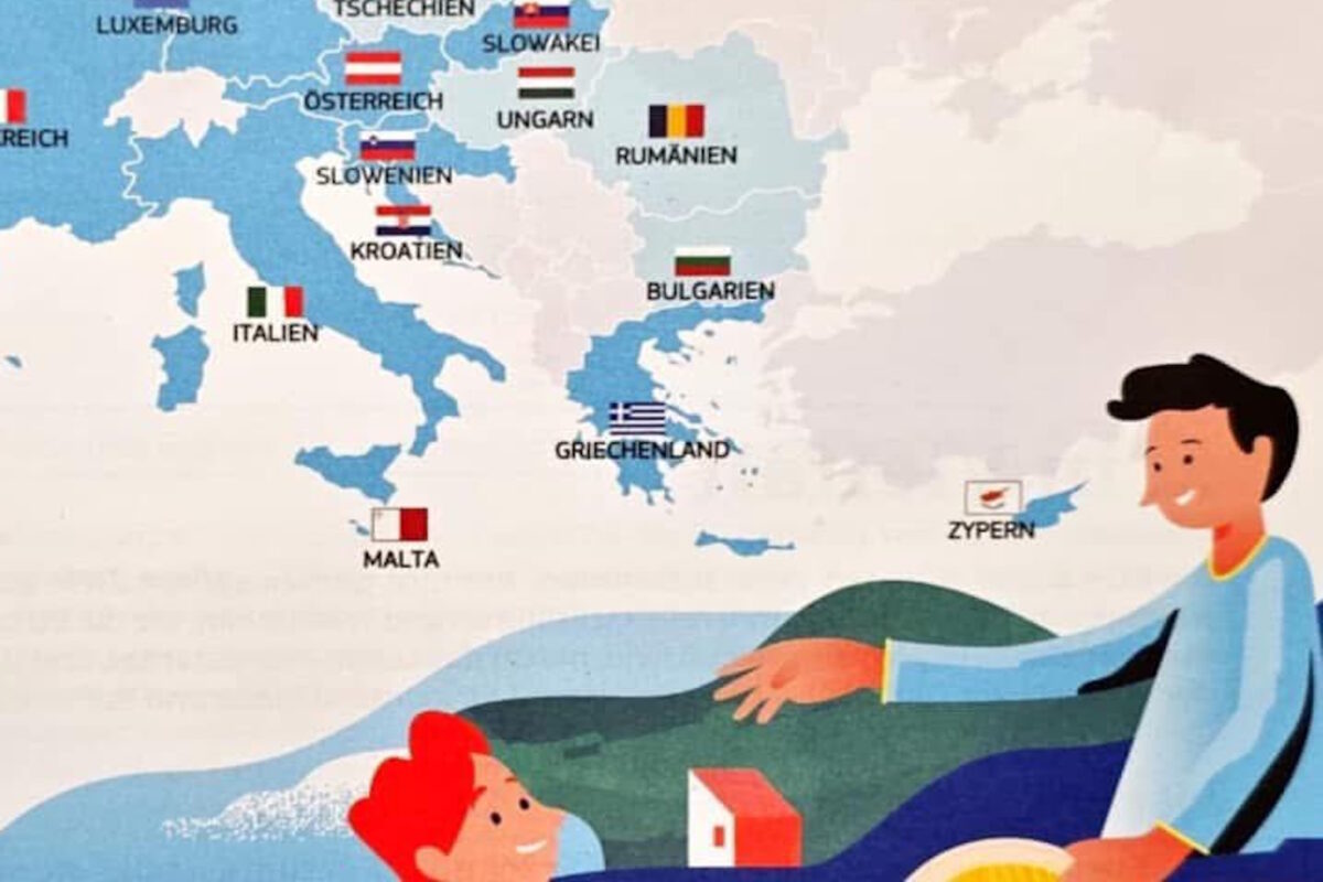 Ο προκλητικός χάρτης της Κομισιόν