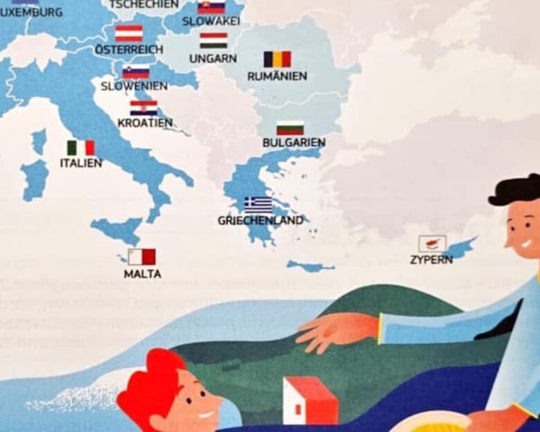 Κομισιόν: Προκλητικός χάρτης δείχνει ότι τα νησιά του ανατολικού Αιγαίου και τα Δωδεκάνησα ανήκουν στην Τουρκία