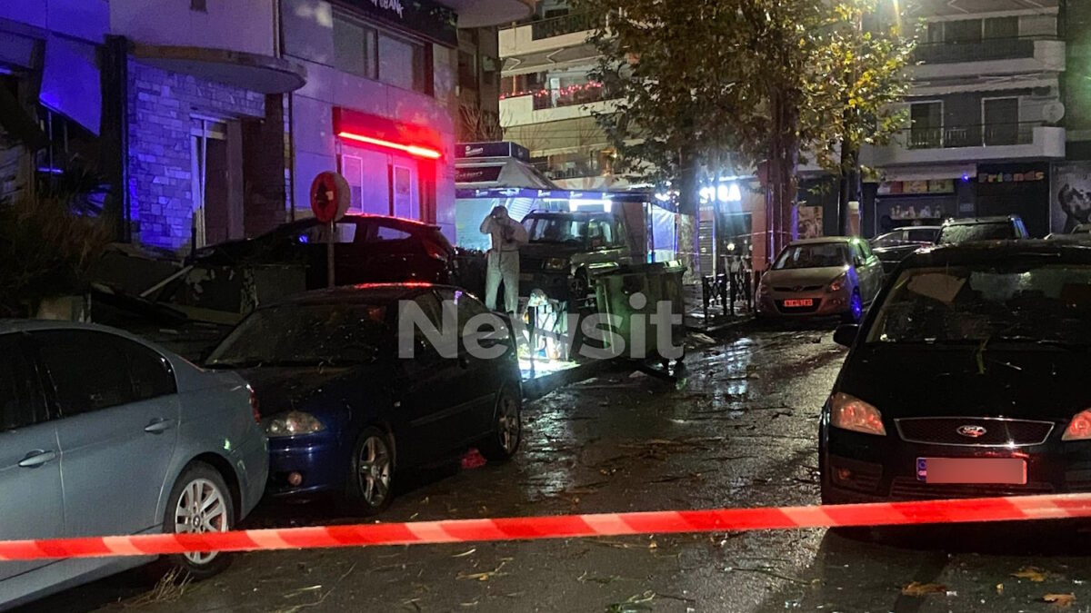 Από την έκρηξη στον Εύοσμο