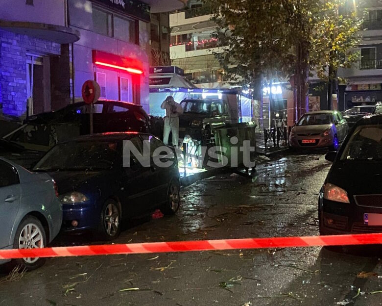 Από την έκρηξη στον Εύοσμο