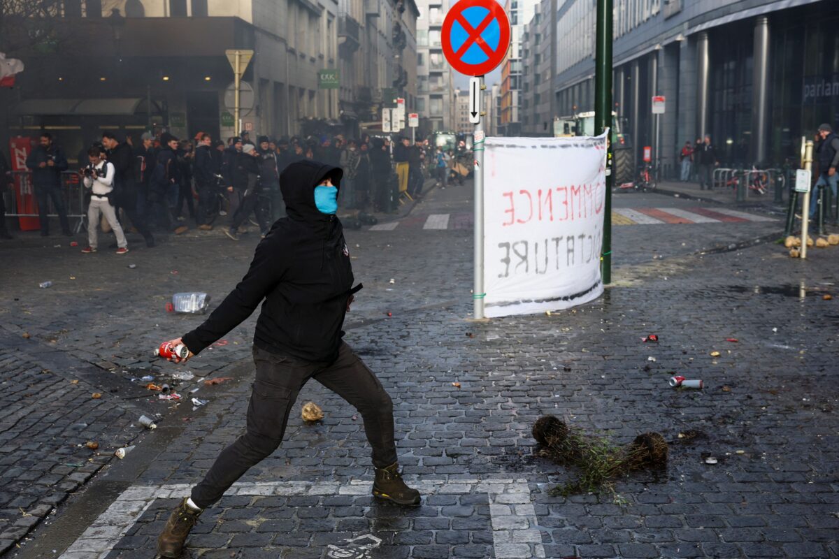 Βρυξέλλες επεισόδια