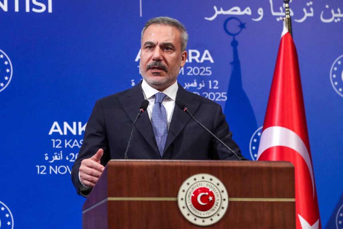 Ο Τούρκος υπουργός Εξωτερικών Χακάν Φιντάν