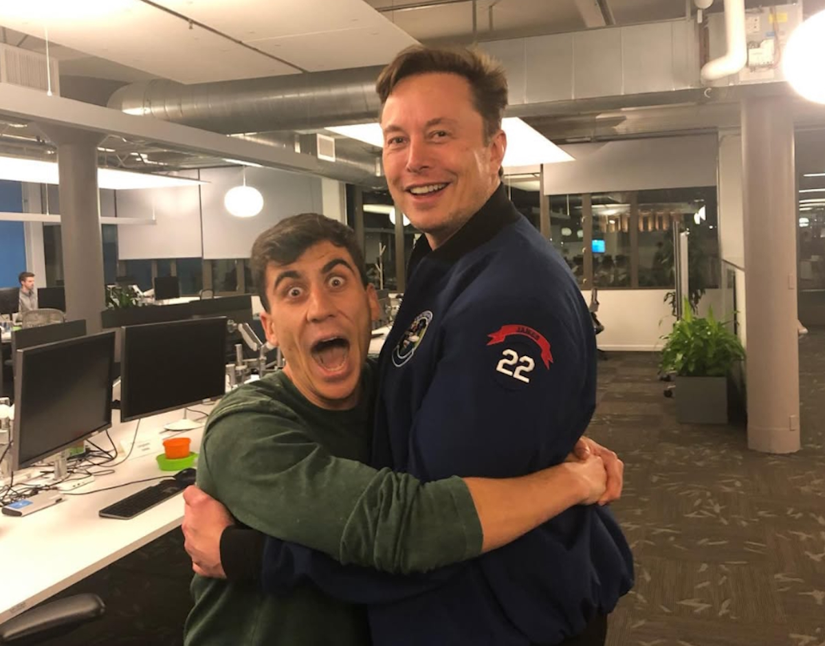 Φειδίας Παναγιώτου και Έλον Μασκ