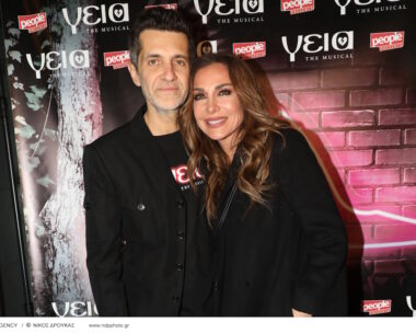 Ο Φοίβος με την Δέσποινα Βανδή