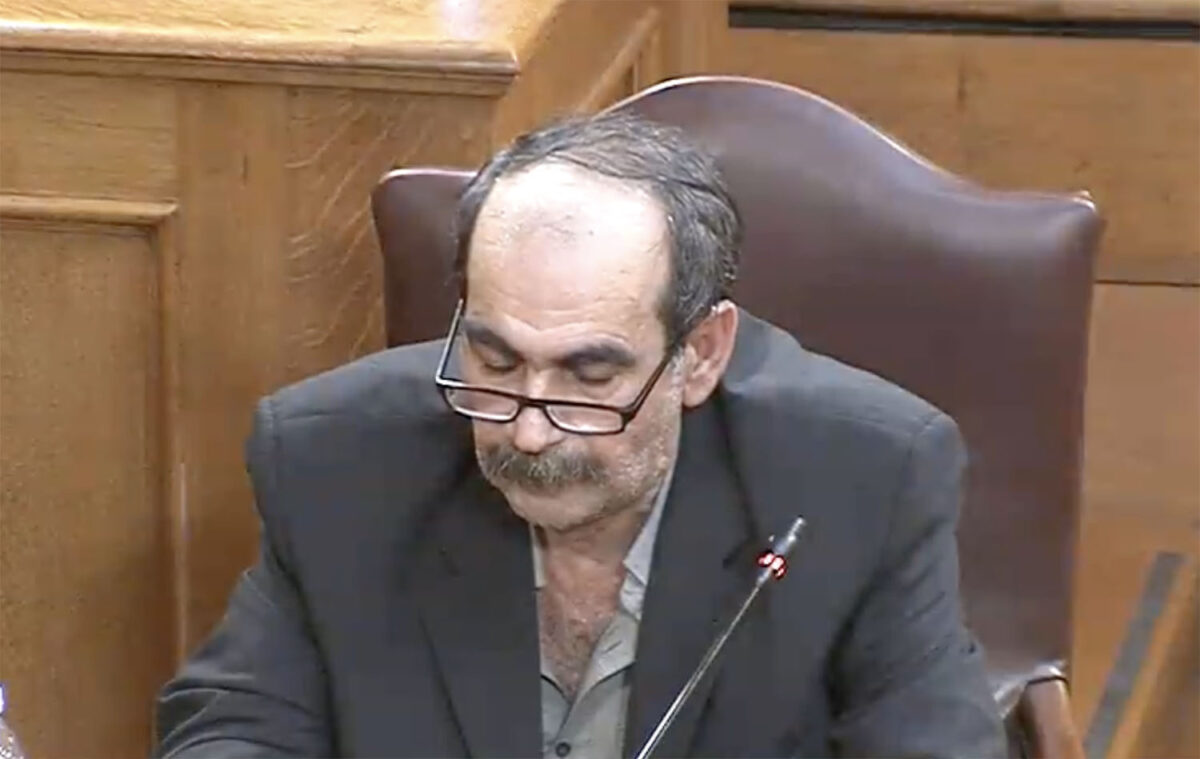 Live: Ο Γιώργος Ξυλούρης ή Φραπές καταθέτει στην Εξεταστική Επιτροπή για τον ΟΠΕΚΕΠΕ