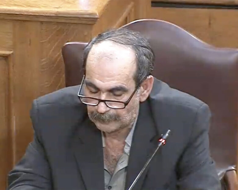 Live: Ο Γιώργος Ξυλούρης ή Φραπές καταθέτει στην Εξεταστική Επιτροπή για τον ΟΠΕΚΕΠΕ