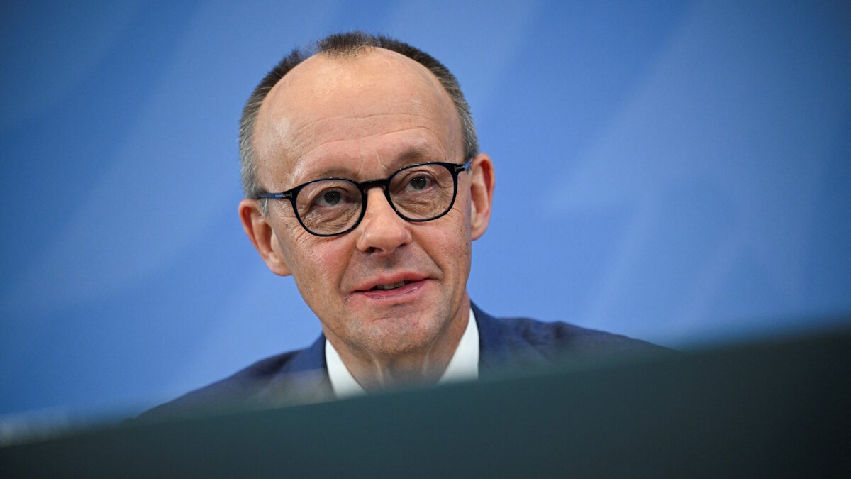 Ο Γερμανός καγκελάριος και πρόεδρος της Χριστιανοδημοκρατικής Ένωσης (CDU), Friedrich Merz