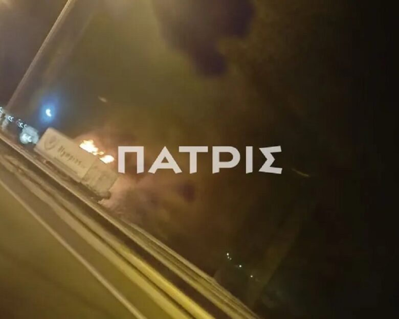 Φωτιά σε φορτηγό στον ΒΟΑΚ στο Ηράκλειο – Μεγάλη κινητοποίηση της Πυροσβεστικής