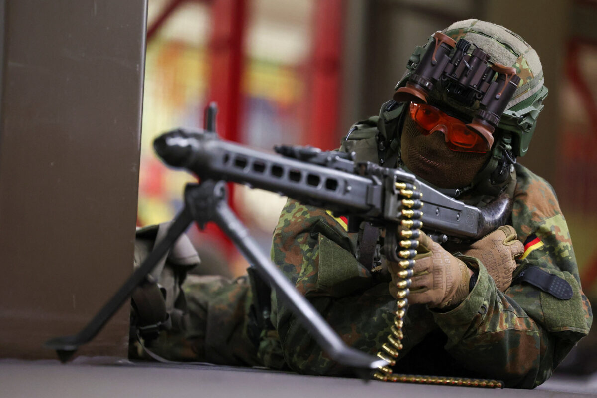 Ένας στρατιώτης της Bundeswehr