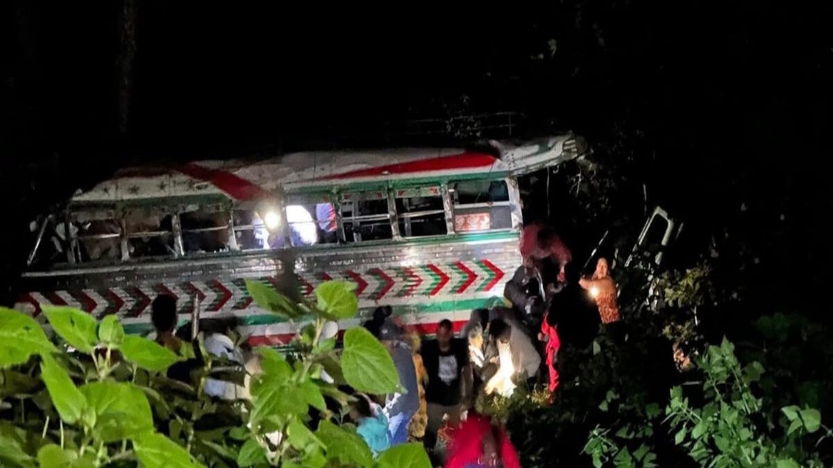 Δυστύχημα με λεωφορείο στη Γουατεμάλα