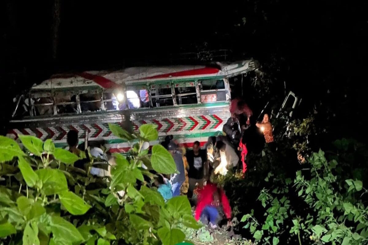 Δυστύχημα με λεωφορείο στη Γουατεμάλα