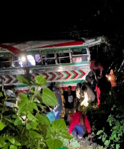 Δυστύχημα με λεωφορείο στη Γουατεμάλα