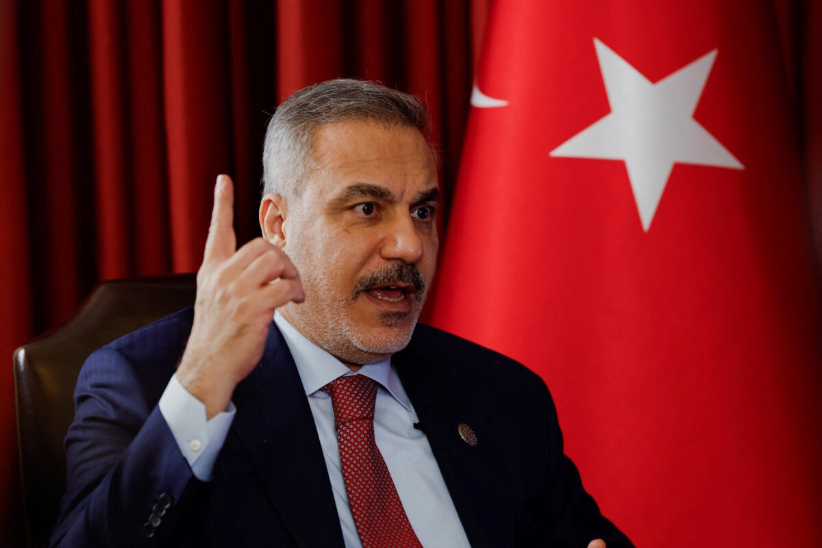 Ο Τούρκος υπουργός Άμυνας Χακάν Φιντάν