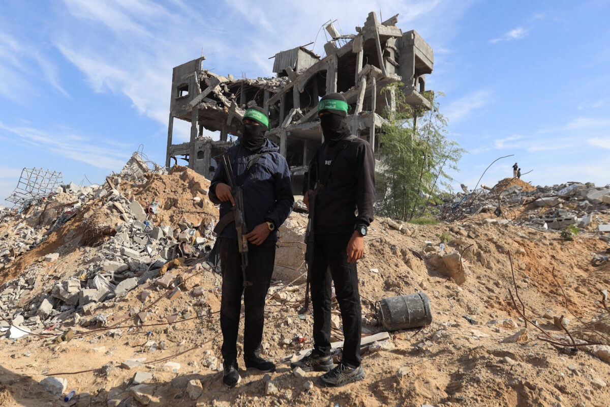 Μαχητές της Χαμάς στη Γάζα