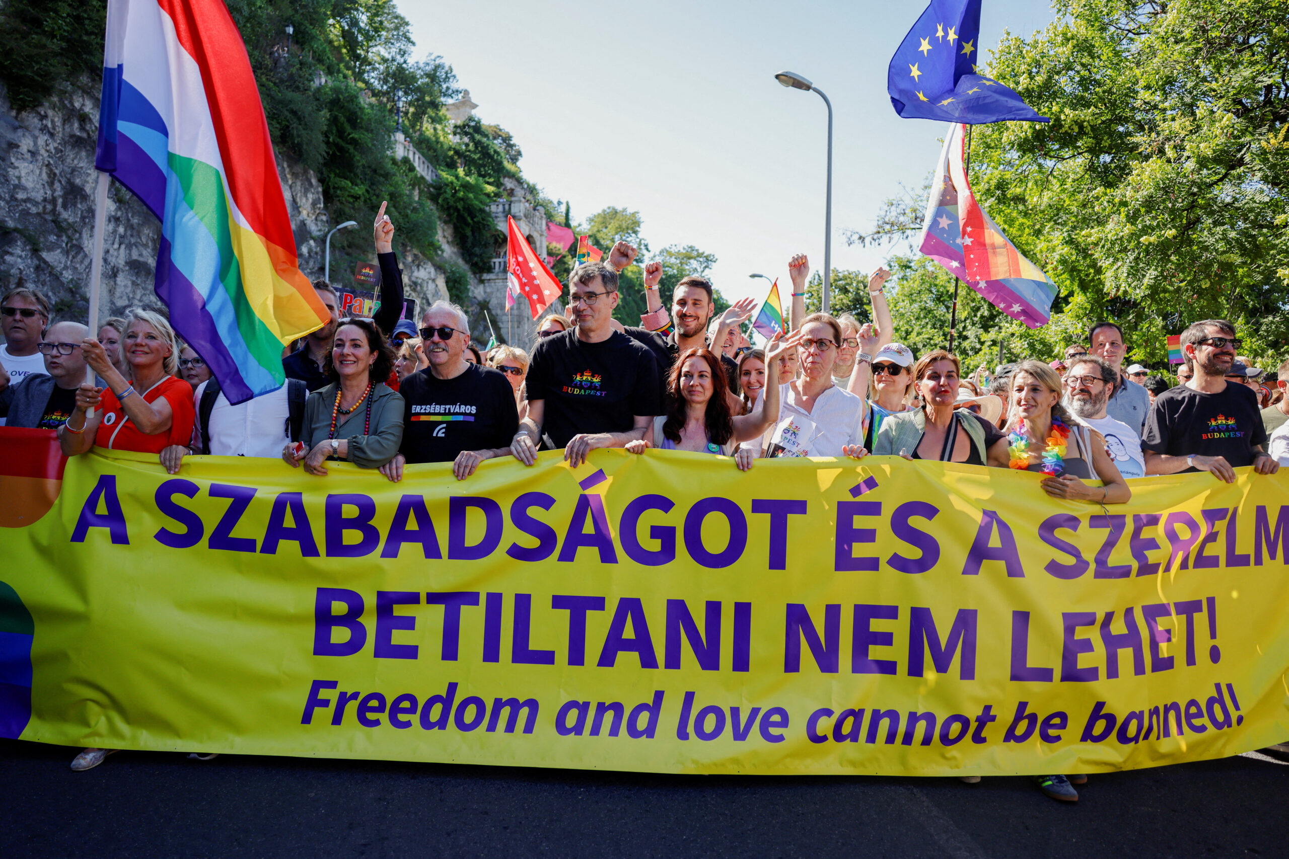Η παρέλαση Pride στη Βουδαπέστη