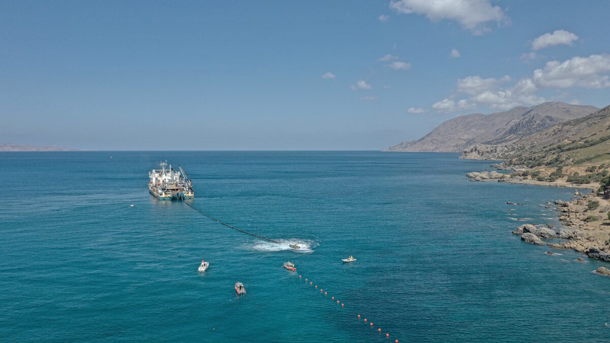 Η ηλεκτρική διασύνδεση Κρήτης - Πελοποννήσου