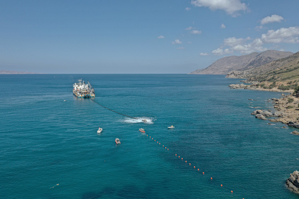 Η ηλεκτρική διασύνδεση Κρήτης - Πελοποννήσου