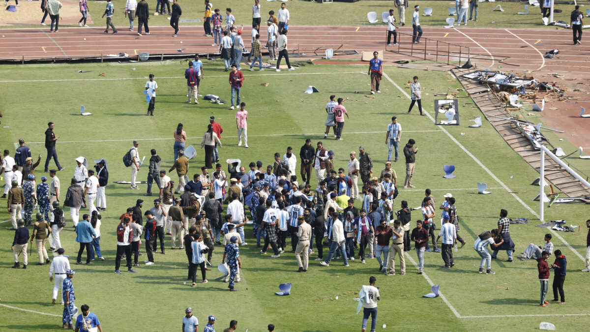 Βανδαλισμοί σε γήπεδο στην Ινδία μετά την ολιγόλεπτη παρουσία του Λιονέλ Μέσι