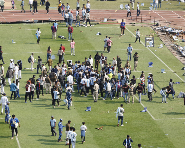 Βανδαλισμοί σε γήπεδο στην Ινδία μετά την ολιγόλεπτη παρουσία του Λιονέλ Μέσι