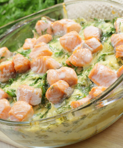 Ρύζι σε σολομό στον φούρνο