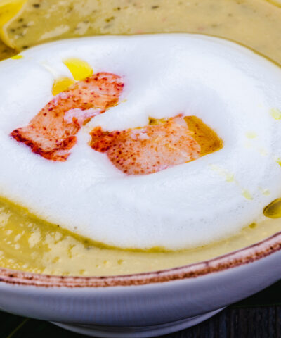 Κρεμώδης σούπα καβούρι