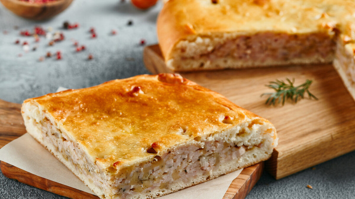 Κοτοπιπερόπιτα χωρίς φύλλο