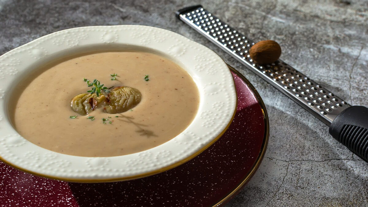 Σούπα κάστανο βελουτέ