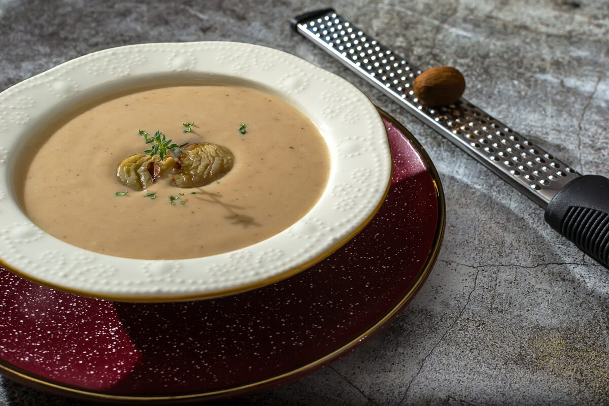 Σούπα κάστανο βελουτέ