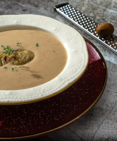 Σούπα κάστανο βελουτέ