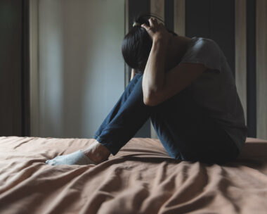 Women feeling lonely and sad, psychological and mental troubles, suffering from bad relationship or break up, Depression, Violence against women.