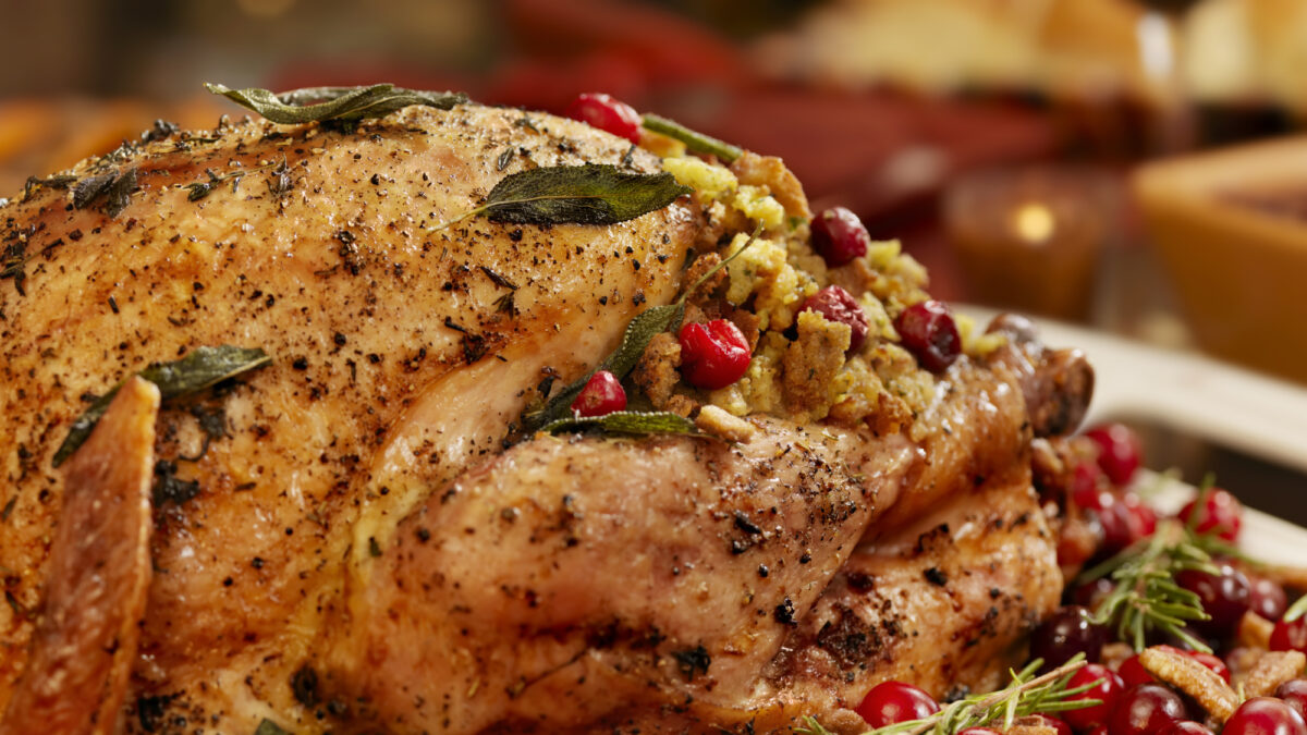 Γέμιση με κιμά και φρούτα